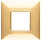 VIMAR - PLACCA 2M BS ORO LUCIDO
