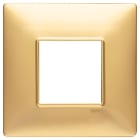 VIMAR - PLACCA 2M BS ORO OPACO