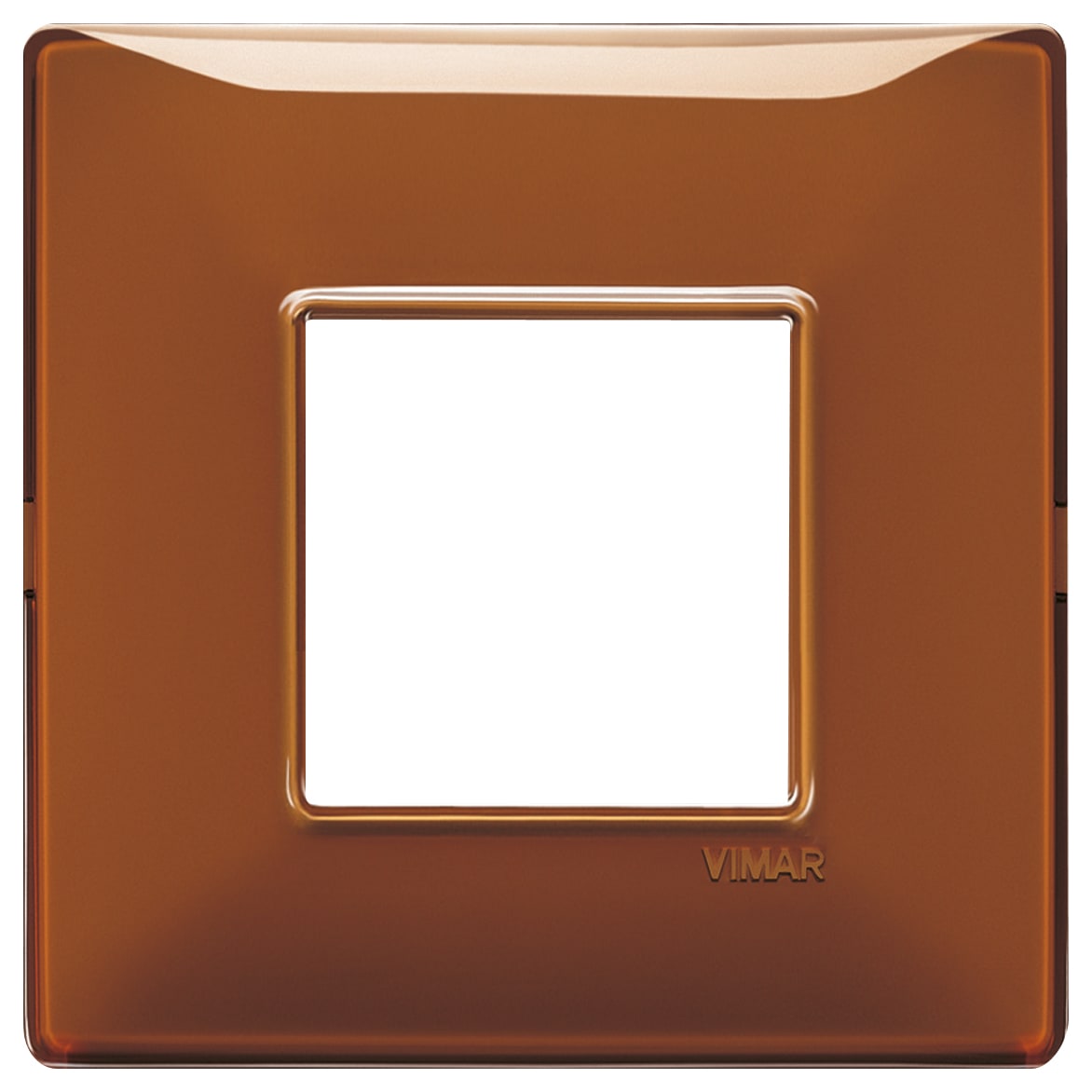 VIMAR - PLACCA 2M BS REFLEX TABACCO