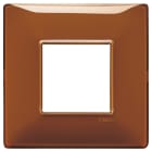 VIMAR - PLACCA 2M BS REFLEX TABACCO