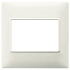 VIMAR - Placca 3 Moduli Avorio Tecnopolimero per Impianti Elettrici