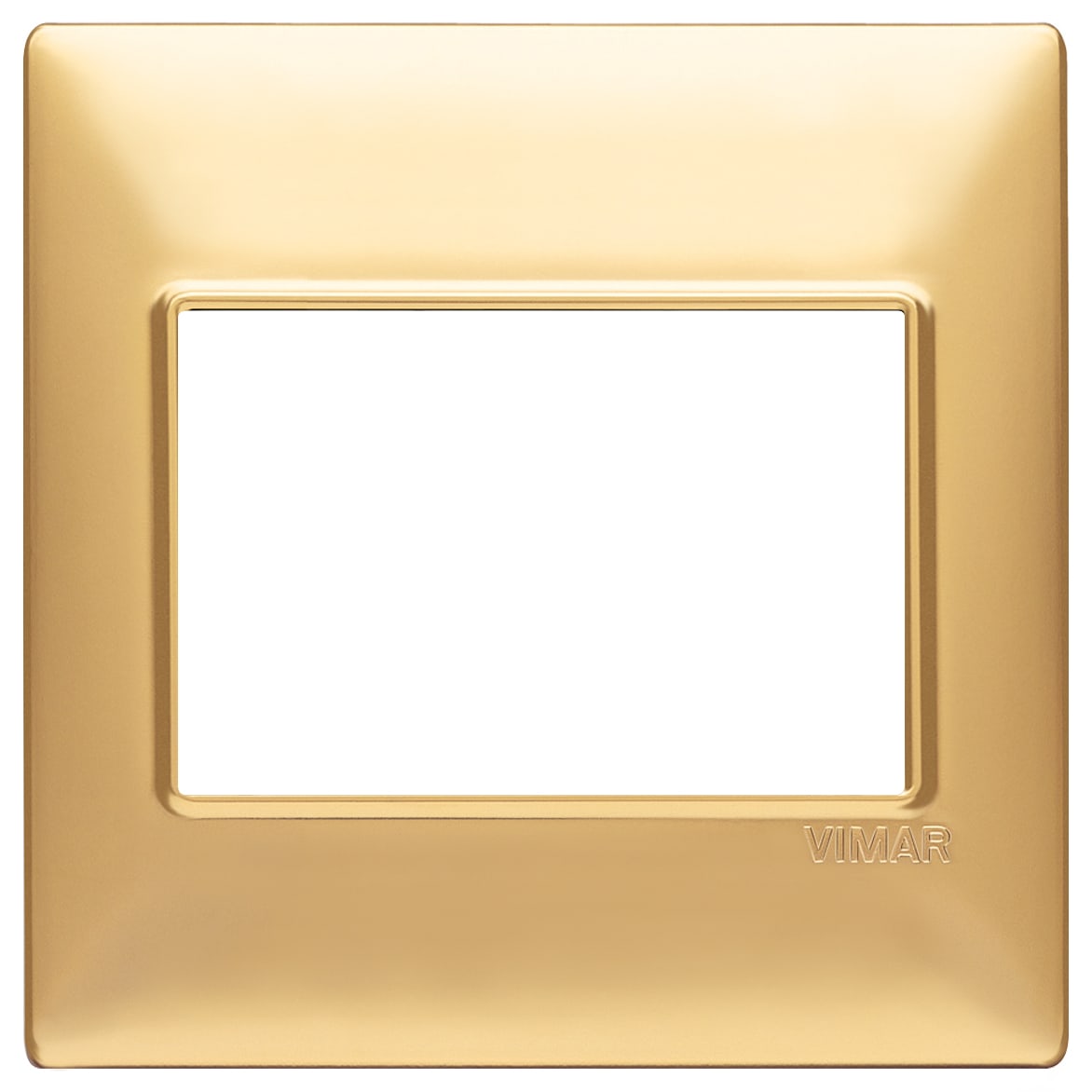 VIMAR - PLACCA 3M BS ORO OPACO