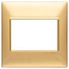 VIMAR - PLACCA 3M BS ORO OPACO