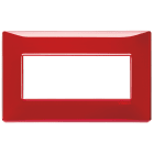 VIMAR - PLACCA 5M BS REFLEX RUBINO
