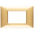 VIMAR - PLACCA 3M ORO LUCIDO
