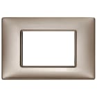 VIMAR - PLACCA 3M NICHEL PERLATO