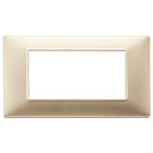 VIMAR - PLACCA 4M CHAMPAGNE OPACO