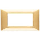 VIMAR - PLACCA 4M ORO LUCIDO