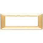 VIMAR - PLACCA 7M ORO LUCIDO