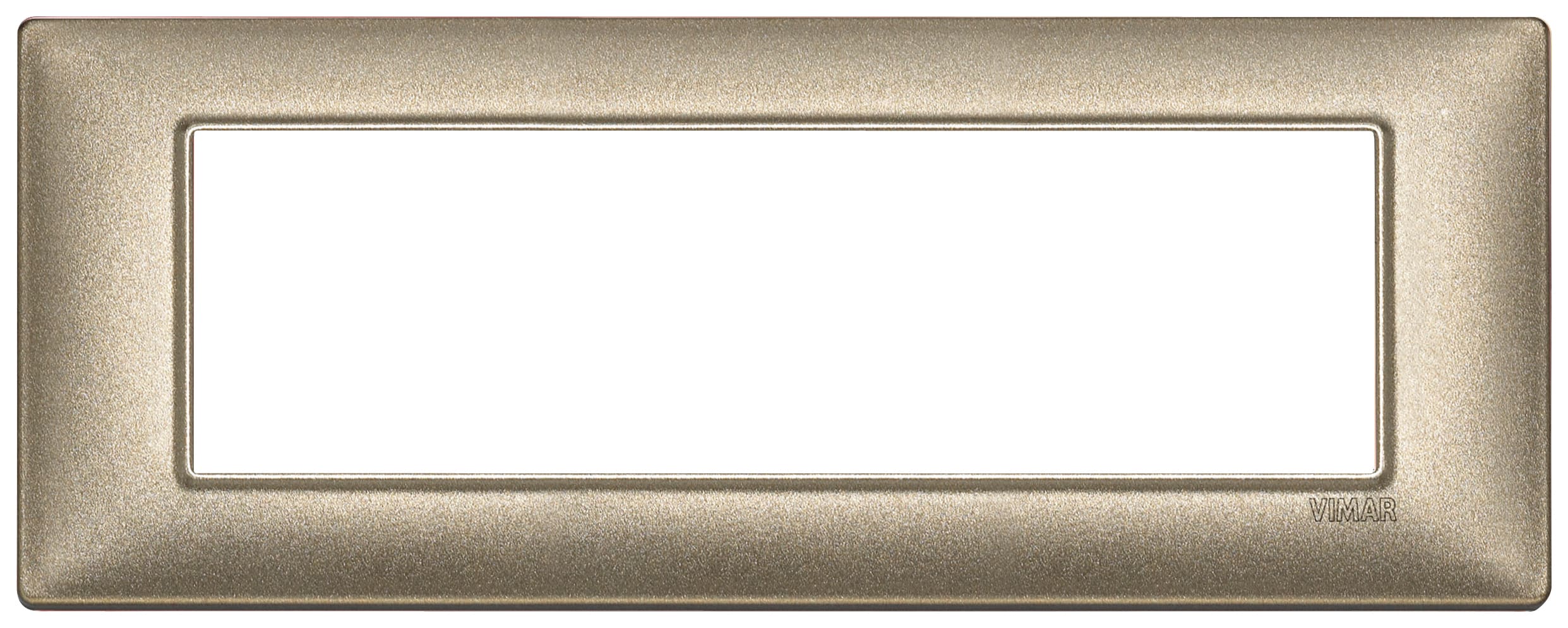 VIMAR - PLACCA 7M BRONZO METALLIZZATO