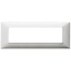 VIMAR - PLACCA 7M ALLUMINIO SPAZZOLATO