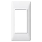 VIMAR - PLACCA 1M PANNELLI BIANCO