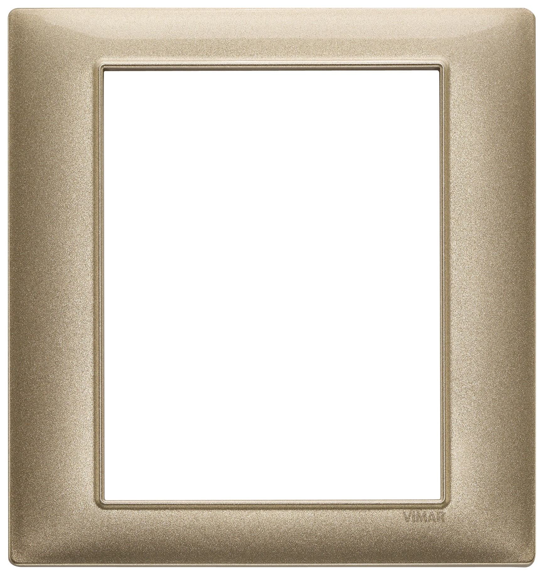 VIMAR - PLACCA 8M BRONZO METALLIZZATO