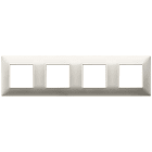 VIMAR - PLACCA 8M (2+2+2+2) INT71 NICHEL OPACO