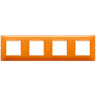 VIMAR - PLACCA 8M (2+2+2+2) INT71 REFLEX ARANCIO