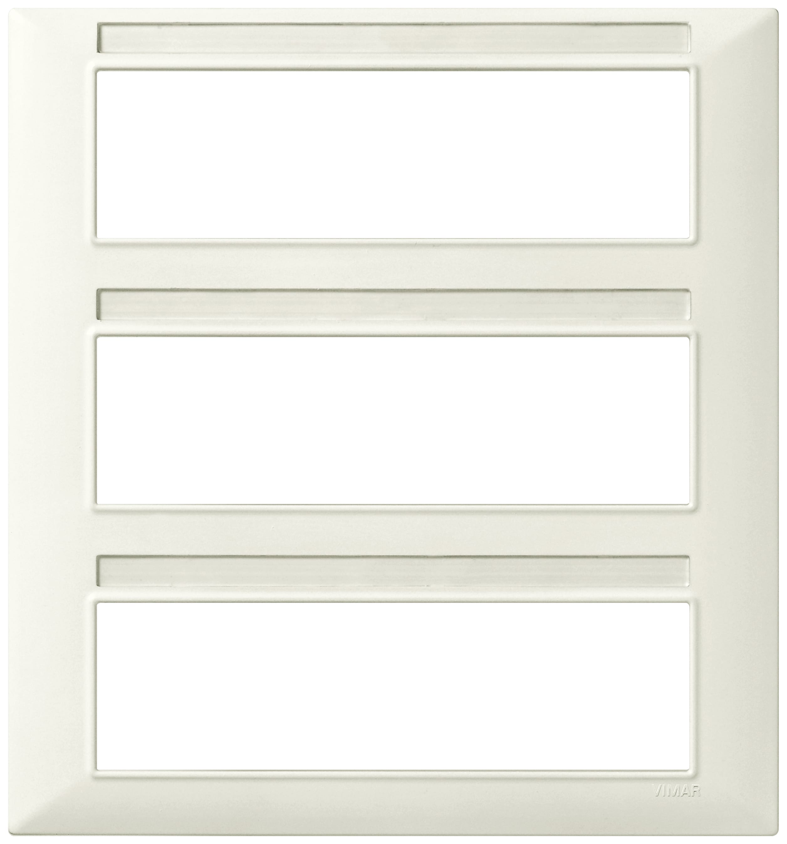 VIMAR - Placca 21M Avorio Moduli 7 Tecnopolimero
