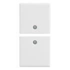 VIMAR - DUE MEZZI TASTI 1M NEUTRO PERS. BIANCO