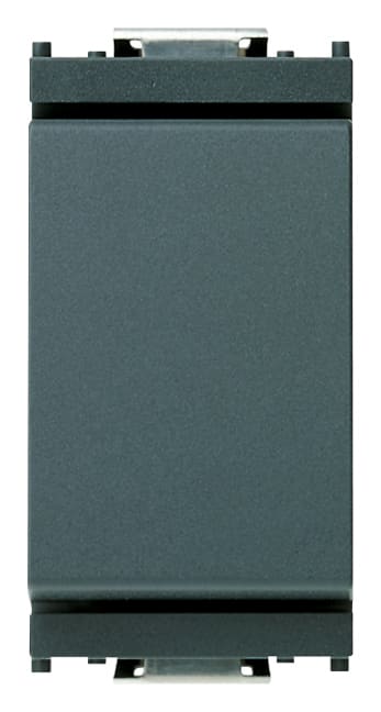 VIMAR - Deviatore 1P 10Ax Grigio - 250 V~, Max 100 W Per Lampade Con Alimentatore Integrato