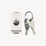 VIMAR - INTERR. 2P 16(3)A +CHIAVE UNIFIC. BIANCO