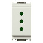 VIMAR - PRESA 2P+T 10A P11 BIANCO