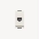 VIMAR - Presa Rj45 8/8 Bianco - 8 Posizioni 8 Contatti Morsetti A Vite