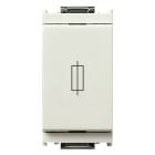 VIMAR - Portafusibile 1P 16A 250V Bianco per Fusibili Miniatura Ø 5X20 Mm E Ø 6,3X32 Mm