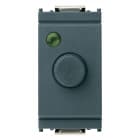 VIMAR - Dimmer Grigio Regolatore 120V per Lampade Ad Incandescenza e Trasformatori Ferromagnetici