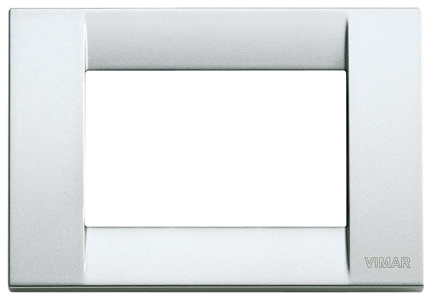 VIMAR - PLACCA CLASSICA 3M ARGENTO