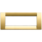 VIMAR - PLACCA CLASSICA 6M ORO LUCIDO