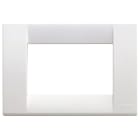 VIMAR - PLACCA CLASSICA 3M BIANCO BRILLANTE