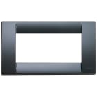 VIMAR - PLACCA CLASSICA 4M GRIGIO GRAFITE