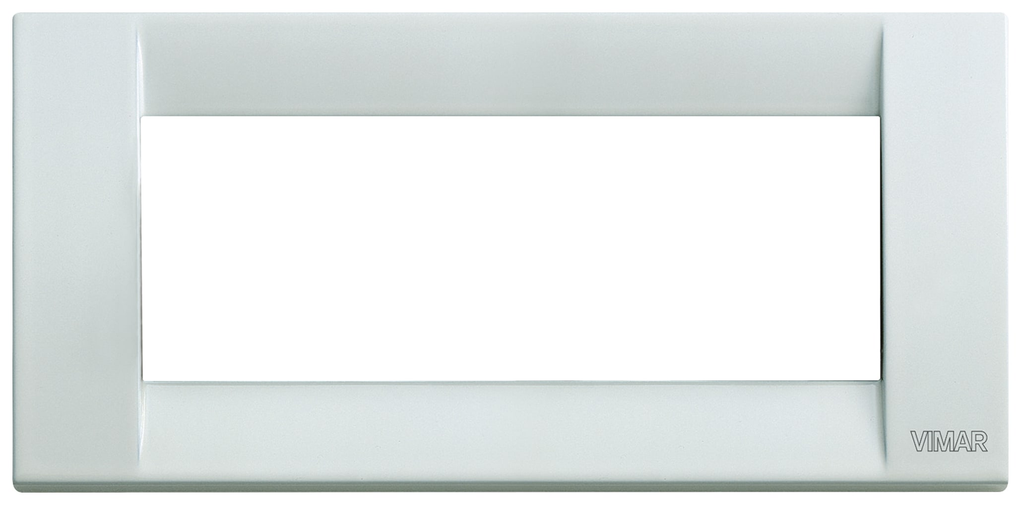 VIMAR - PLACCA CLASSICA 5M BIANCO BRILLANTE