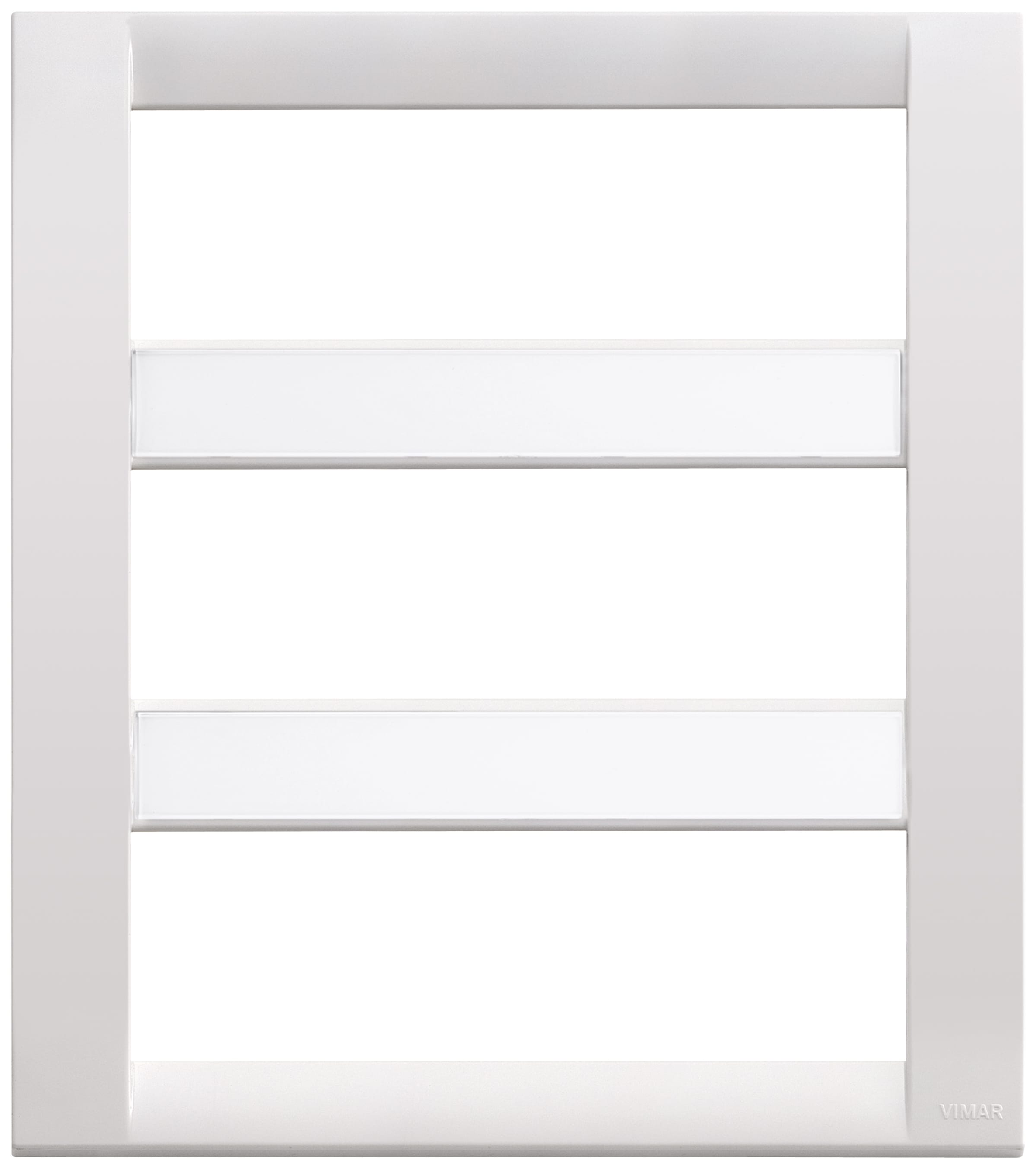 VIMAR - PLACCA CLASSICA 18M BIANCO