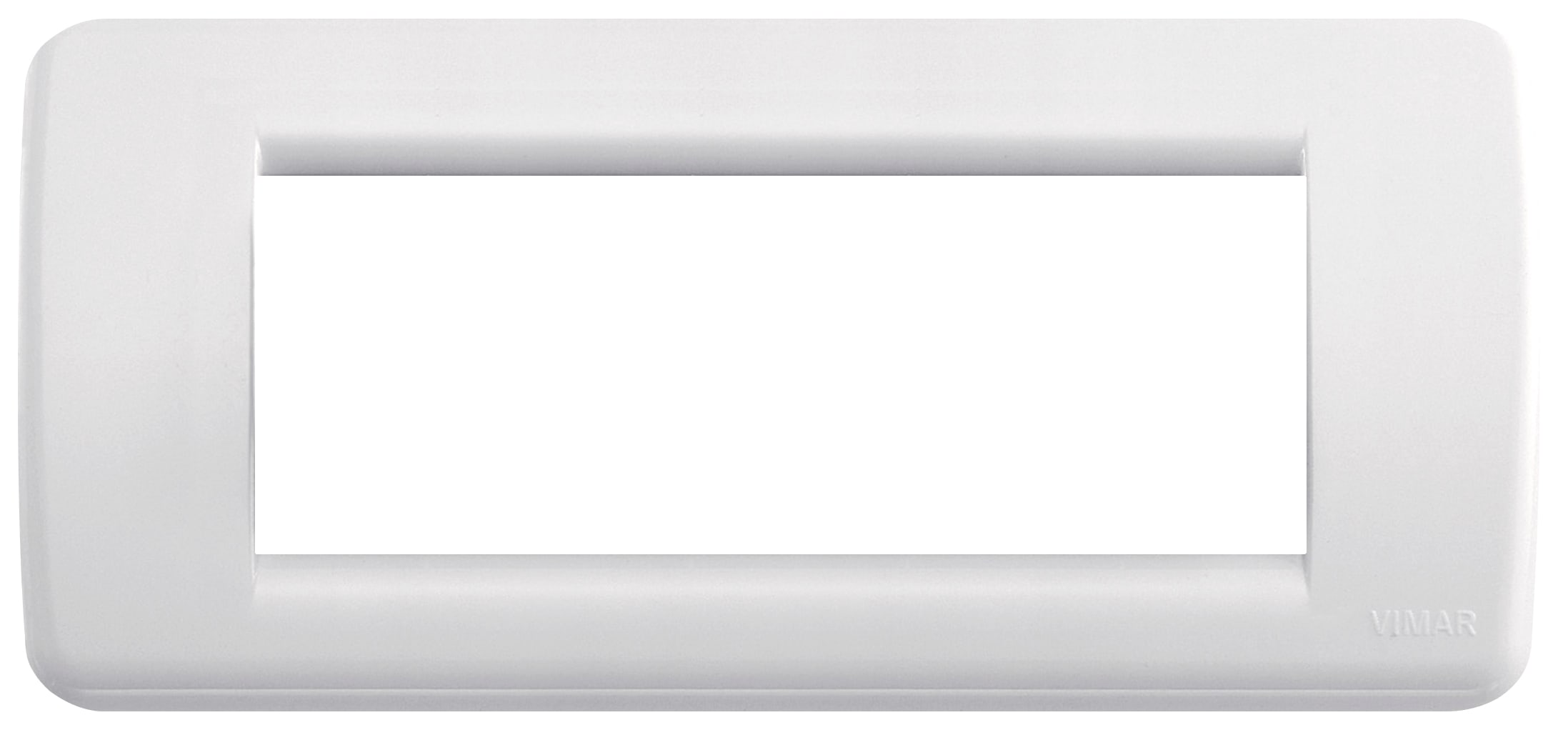 VIMAR - PLACCA RONDO 5M BIANCO IDEA