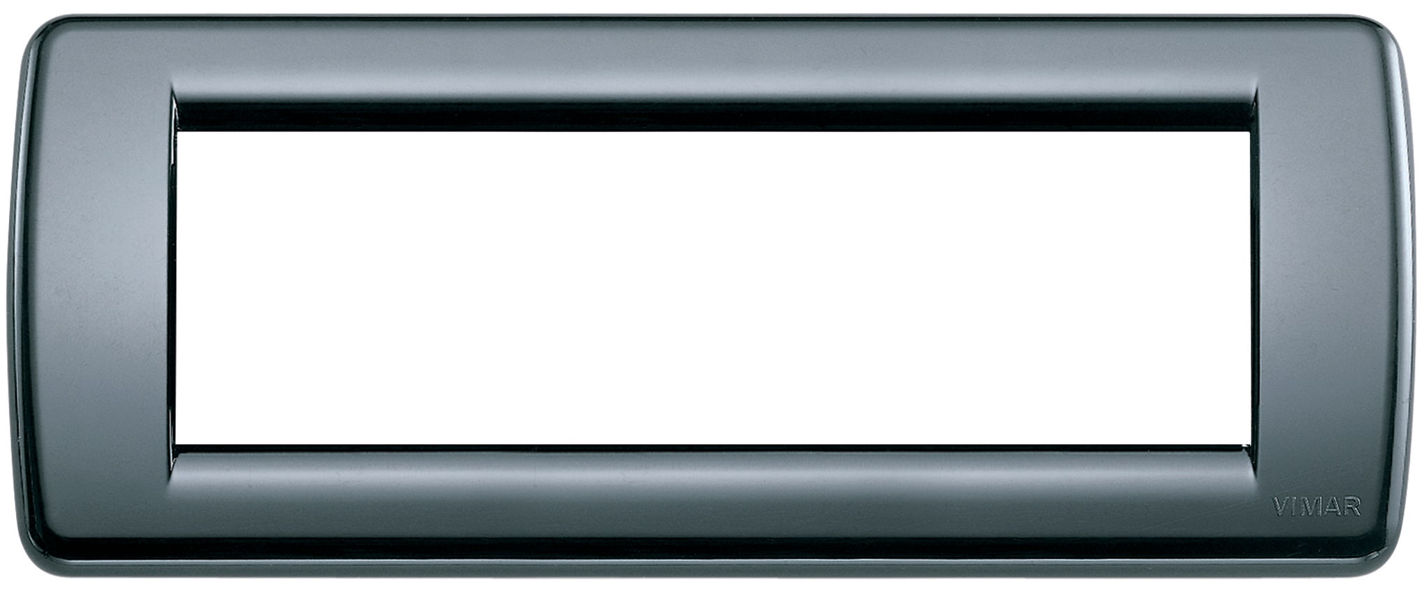 VIMAR - PLACCA RONDO 6M GRIGIO GRAFITE