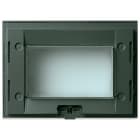 VIMAR - Supporto per Scatole da Incasso 3 Moduli Grigio con Viti e Coperchio IP55 - Membrana Elastica Trasparente per Placche Classiche