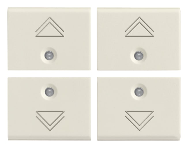 VIMAR - QUATTRO MEZZI TASTI 1M DIMMER BIANCO