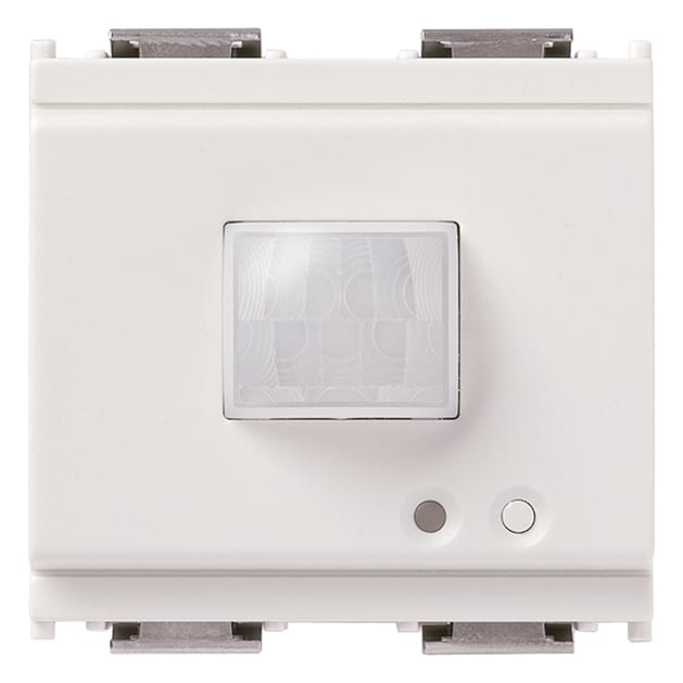VIMAR - Rivelatore di Movimento Bianco a Infrarossi Passivi - Domotico 2 Moduli