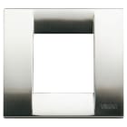 VIMAR - PLACCA CLASSICA 1-2M NICHEL SPAZZ.