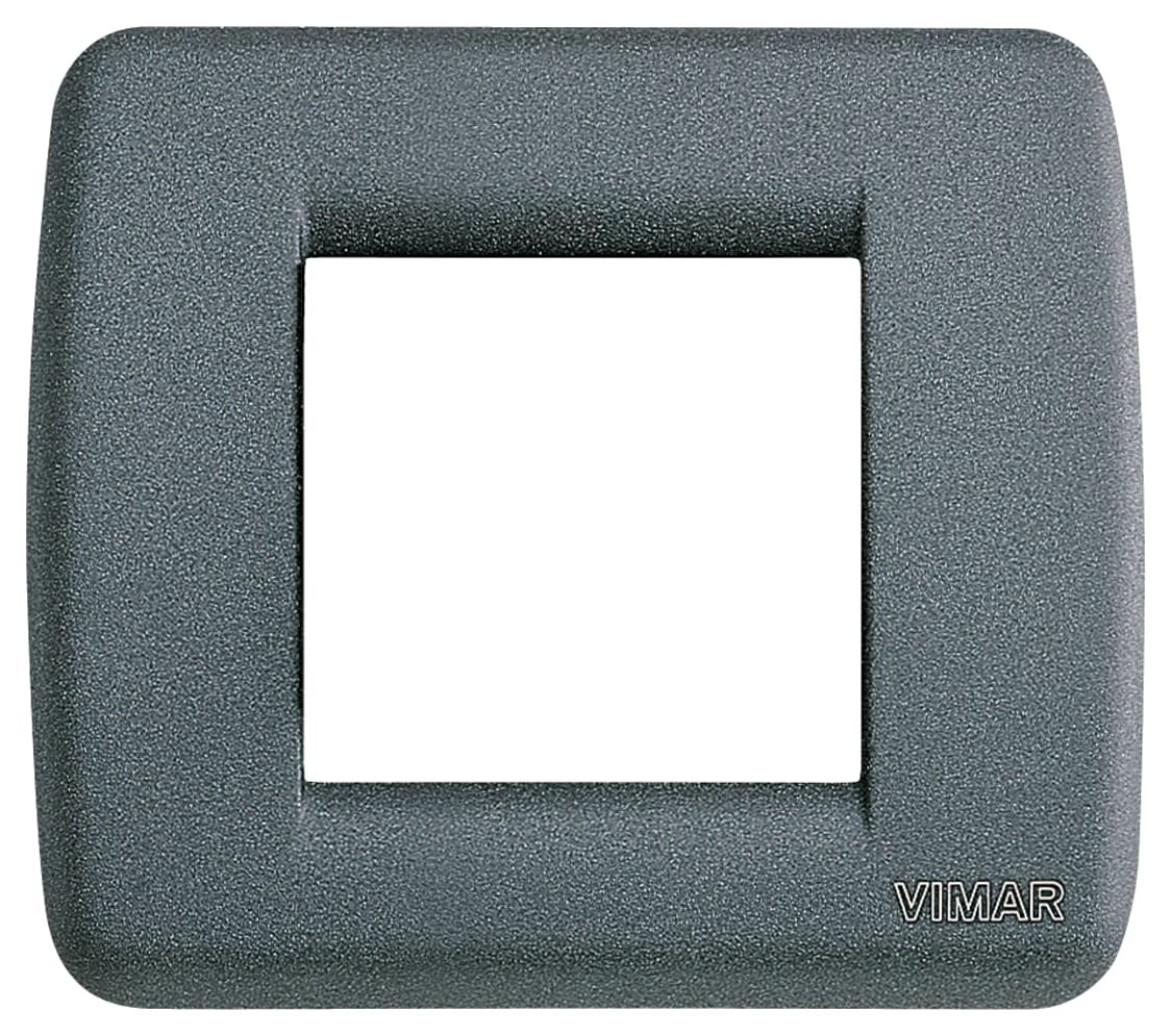 VIMAR - PLACCA RONDO 1-2M ARDESIA