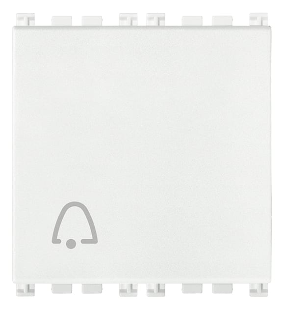 VIMAR - PULSANTE 1P NO 10A CAMPANELLO 2M BIANCO