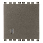 VIMAR - PULSANTE 1P NO 10A 2M METAL