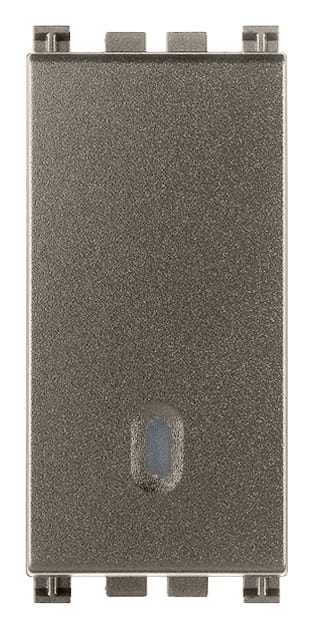 VIMAR - PULSANTE 1P NO 10A METAL