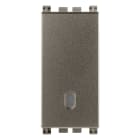 VIMAR - PULSANTE 1P NO 10A METAL