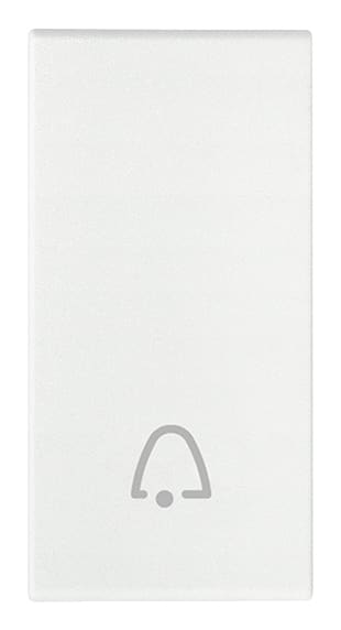 VIMAR - TASTO 1M SIMBOLO CAMPANELLO BIANCO