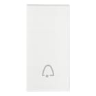 VIMAR - TASTO 1M SIMBOLO CAMPANELLO BIANCO