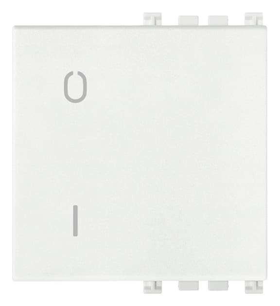 VIMAR - TASTO 2M SIMBOLO O I BIANCO
