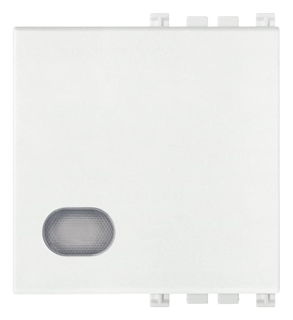 VIMAR - TASTO 2M CON DIFFUSORE BIANCO