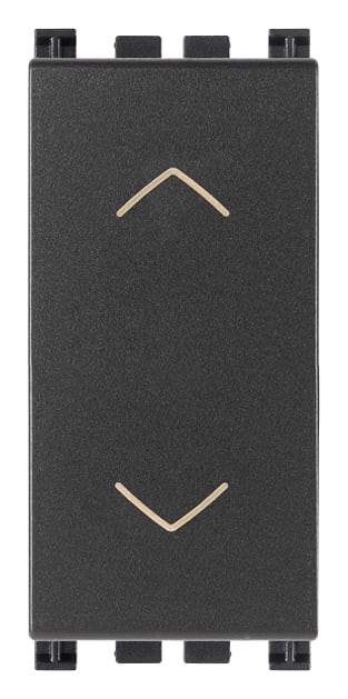 VIMAR - PULSANTE COMMUTATORE 2P 10A GRIGIO