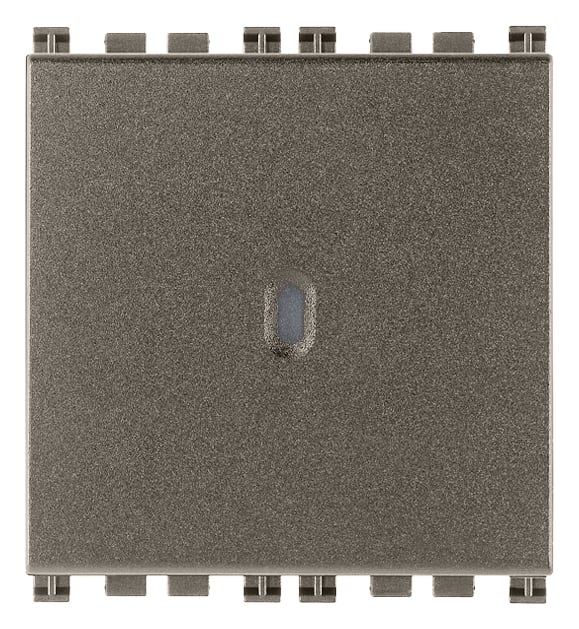 VIMAR - INTERRUTTORE 1P 10AX ASSIALE 2M METAL